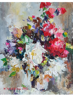 Миниатюра праздничный букет