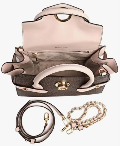 Сумка Michael Kors Carmen Light Pink Brown