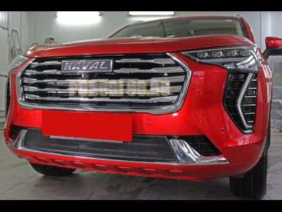 Защита радиатора Haval Jolion 2020- black низ