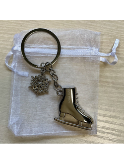 Брелок Большой конек со снежинкой BOLERO