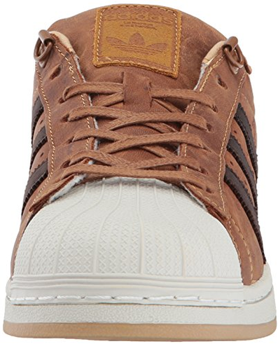 Adidas Superstar коричневые с черным