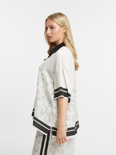 Женская блуза в японском стиле