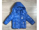М.17-62 Куртка Moncler синяя  (116)