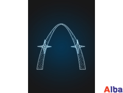 Светодиодная арка с Сириусами