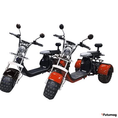 Электроскутер трехколсный Trike Minako Rex 60v 20ah