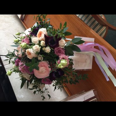 Оформление номера цветами в гостинице № 1491