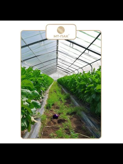 Пленка для парника и теплицы 4 м × 100 м 150 мкм 34 кг МТ-ПАК