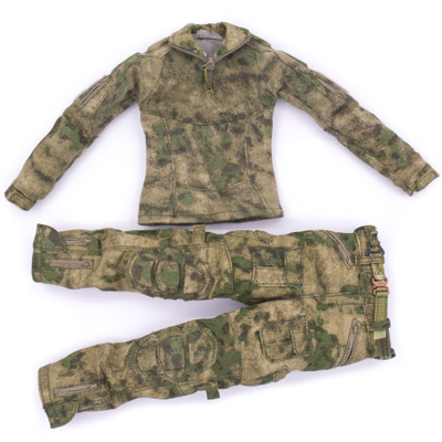 Рубашка и брюки с ремнем тактические 1/6 (78047A) - DAMTOYS