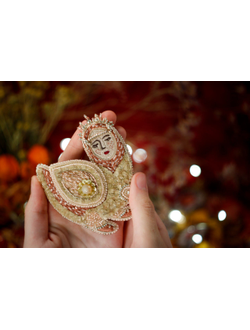 Брошь "Гамаюн"