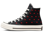 Кеды Converse Chuck Taylor 70 Embroidered Lips черные высокие