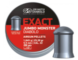 Пули JSB Diabolo EXACT MONSTER cal. 22 (5.52 мм) 1.645 гр. (200 шт.)