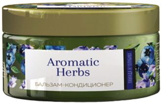 Бальзам-кондиционер AROMATIC HERBS "Лаванда и Голубика" для поврежденных волос ROMAX, 300 г