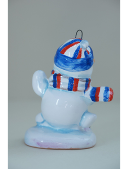 Снеговик "Футболист" (спортсмен)