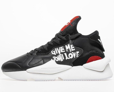 Adidas Y-3 Kaiwa Черные с красным