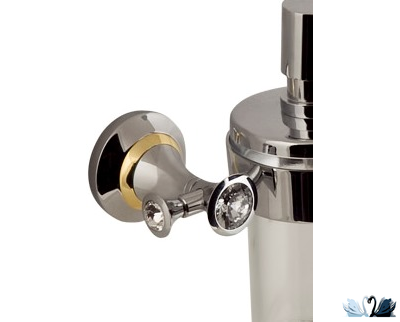 Дозатор Schach WILDBAD для жидкого мыла, настенный, с крупными кристаллами