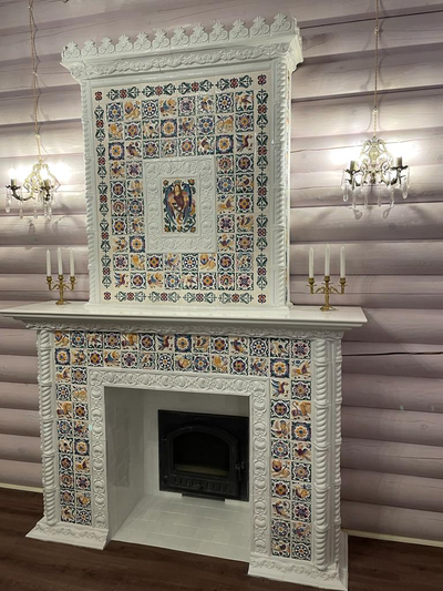 Модель портала из изразцов серии "Древние символы"