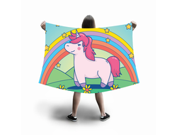 Флаг большой Единорог №13