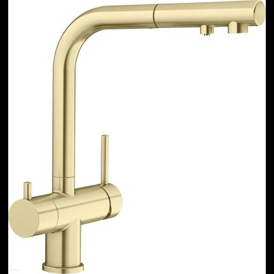 Смеситель Blanco FONTAS-S II сатин золото