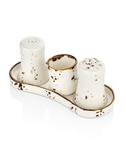 Набор для специй 4 предмета Elegance Bone