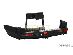 Задний силовой бампер серии Трофи на GREAT WALL Hover 3 2010-2015 (03.406.12)