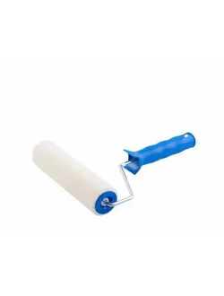 Валик 180мм, велюр с ручкой