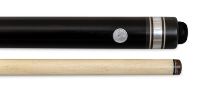 Кий / пирамида 2-pc &quot;Тюльпан&quot; (черный граб, граб)