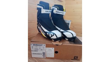 БЕГОВЫЕ БОТИНКИ SALOMON RS CARBON BL/WH 354822