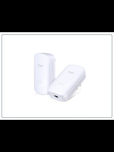 TP-LINK, HomePlug AV2 Сетевой адаптер PowerLine 1200 Мбит/с Ethernet (комплект 2 шт.)