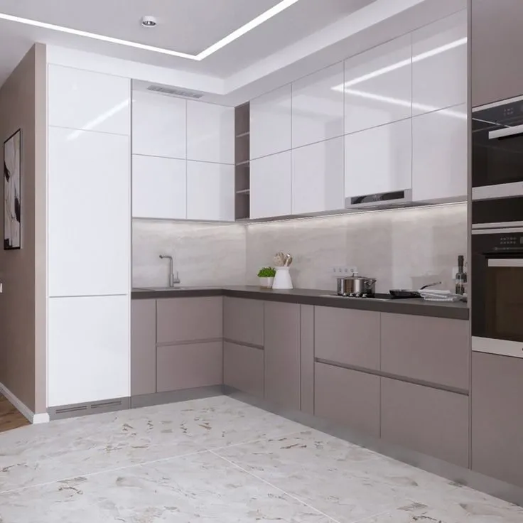 Кухня угловая, 1800*3400мм. Материал фасадов МДФ. Срок изготовления от 30 рабочих дней. Цена на момент изготовления 150000 руб