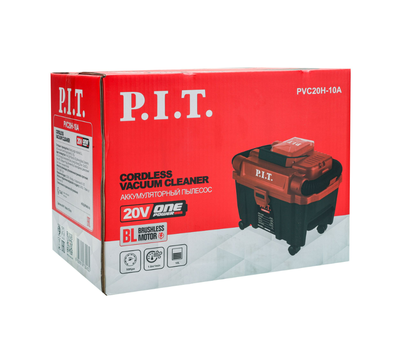 Пылесос аккумуляторный бесщёточный P.I.T. PVC20H-10A SOLO