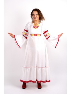 Платье льняное "На любовь к себе"