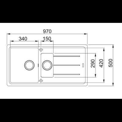 Мойка Franke Basis BFG 651