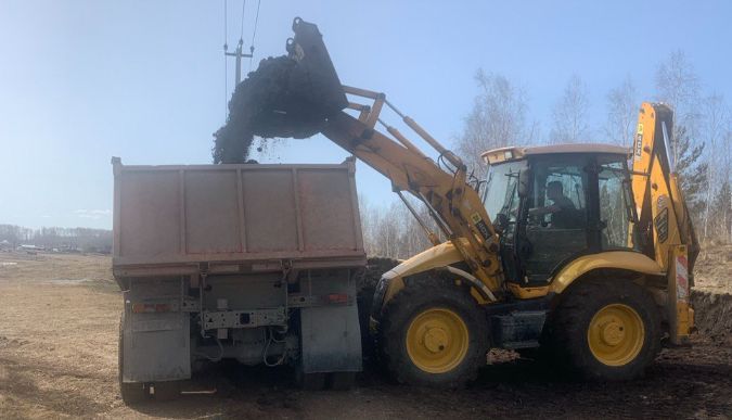 Аренда экскаватора-погрузчика JCB