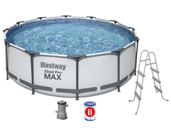Каркасный бассейн Bestway Steel Pro Max 366х100 см (56418)