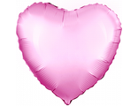 Шар (18&#039;&#039;/46 см) Сердце, Розовый, 1 шт.