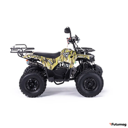 Квадроцикл MOTAX ATV Grizlik Premium 125cc Бензиновый зелёный камуфляж