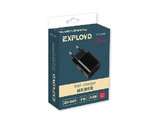 Розетка EXPLOYD EX-Z-456 Сетевое ЗУ 2.1А+1А 2хUSB Classic