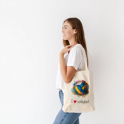 Холщовая сумка &quot;МЯЧ РИСОВАННЫЙ&quot;