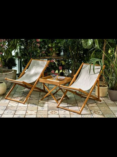 Комплект для отдыха из акации Capri