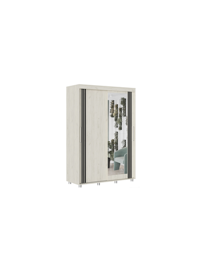 Форест 1.5 м шкаф-купе  Дуб крафт белый