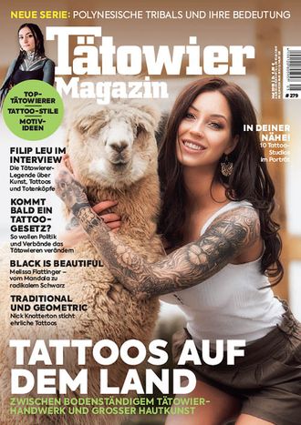 Tatowier Magazine Issue 279 Иностранные журналы о татуировках, Тату журналы, Tattoo, Intpressshop