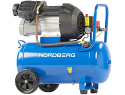 Компрессор поршневой V-образный 220В, ресив. 50л, 360л/мин NORDBERG NCE50/360V