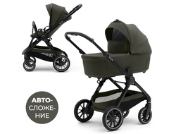 Коляска 2в1 Agex Prima PRO 2026, Green (Зеленый)