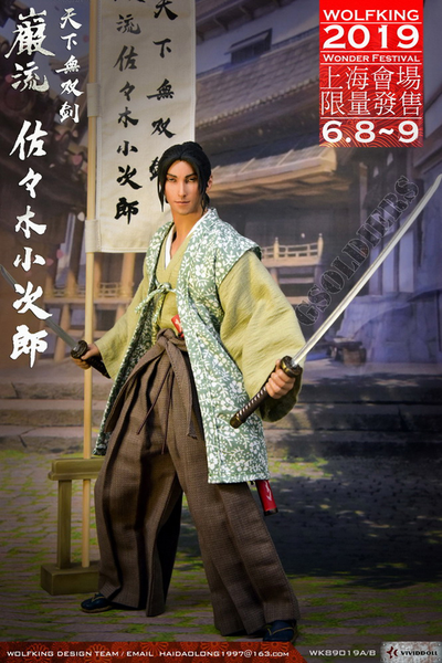 Сасаки Кодзиро Коллекционная фигурка 1/6 Scale SASAKI 2019WF, Standard edition (WK89019B) WOLFKING