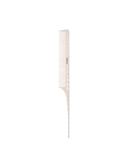 KAPOUS Professional Расческа парикмахерская с пластиковым хвостиком Polycarbonate 249x24 мм
