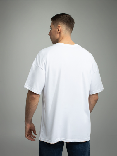 46 (S) Футболка мужская "Evolution" ОВЕРСАЙЗ размер 46 для сублимации