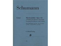 Schumann: Fairy-Tale Pictures op. 113, Version for Violin