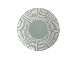 Тарелка закусочная Solaris серо-зеленая, 20,5 см
