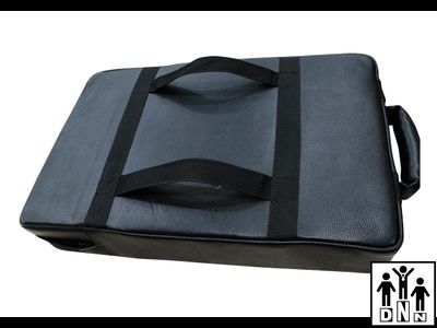 Макивара для отработки лоукиков. Натуральная кожа. Премиум класс. Непробиваемая. Размер 40*60*10