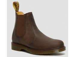 Dr Martens 2976 Crazy Horse Leather Chelsea Dark Brown